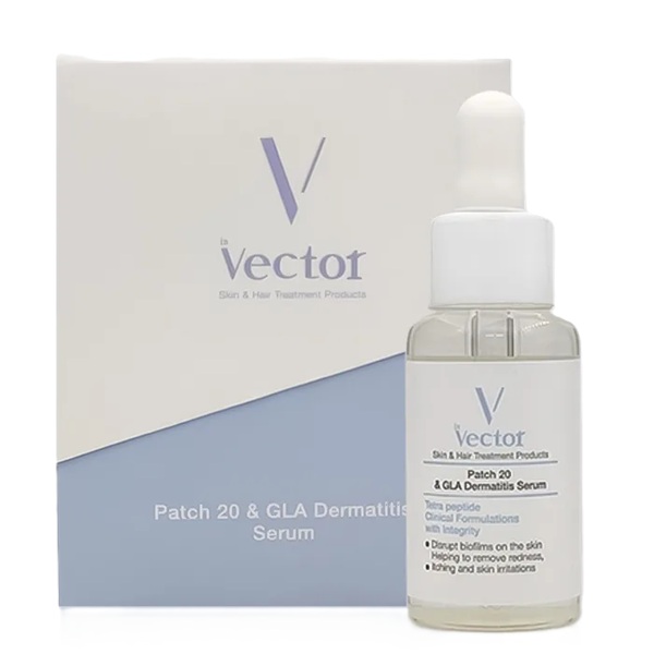سرم درماتیت پچ 20  و جی ال آ وکتور | Vector patch 20 & GLA dermatitis serum