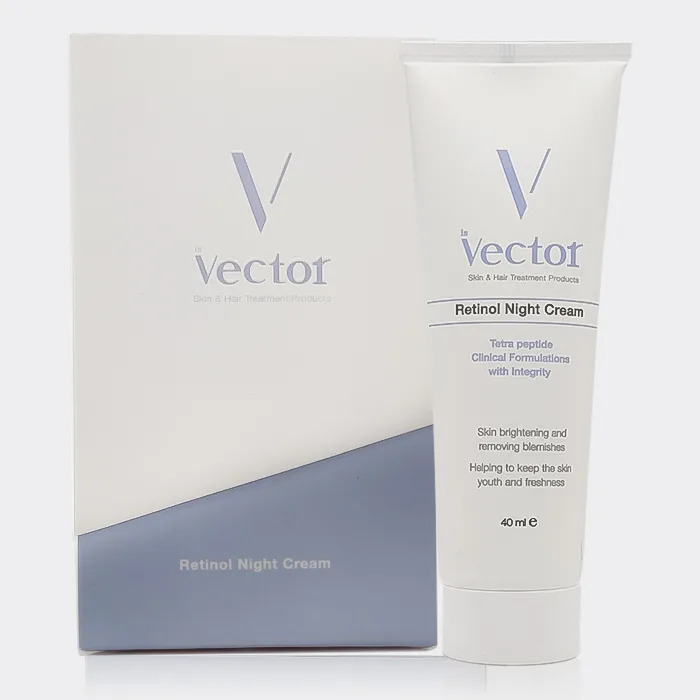 کرم رتینول شب وکتور | Vector retinol night cream