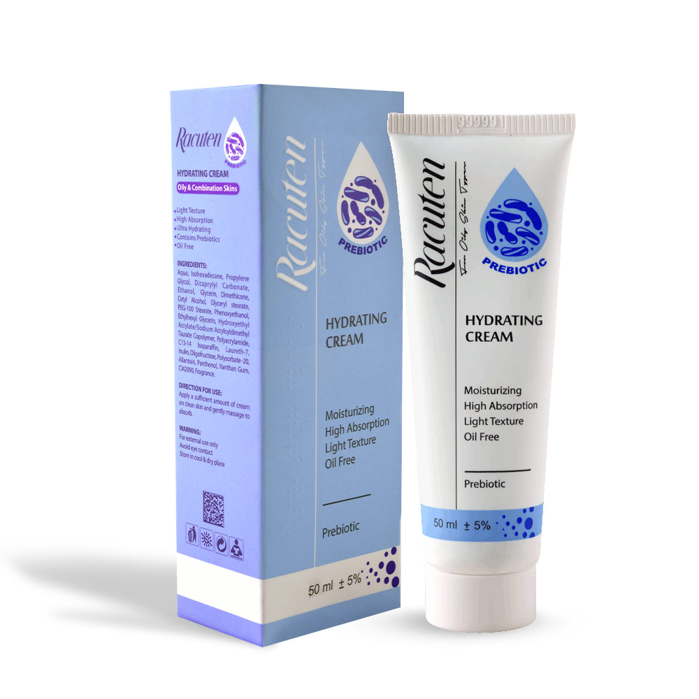 کرم آبرسان پوست چرب و مختلط راکوتن  | Racuten Oil Free Hydrating Cream