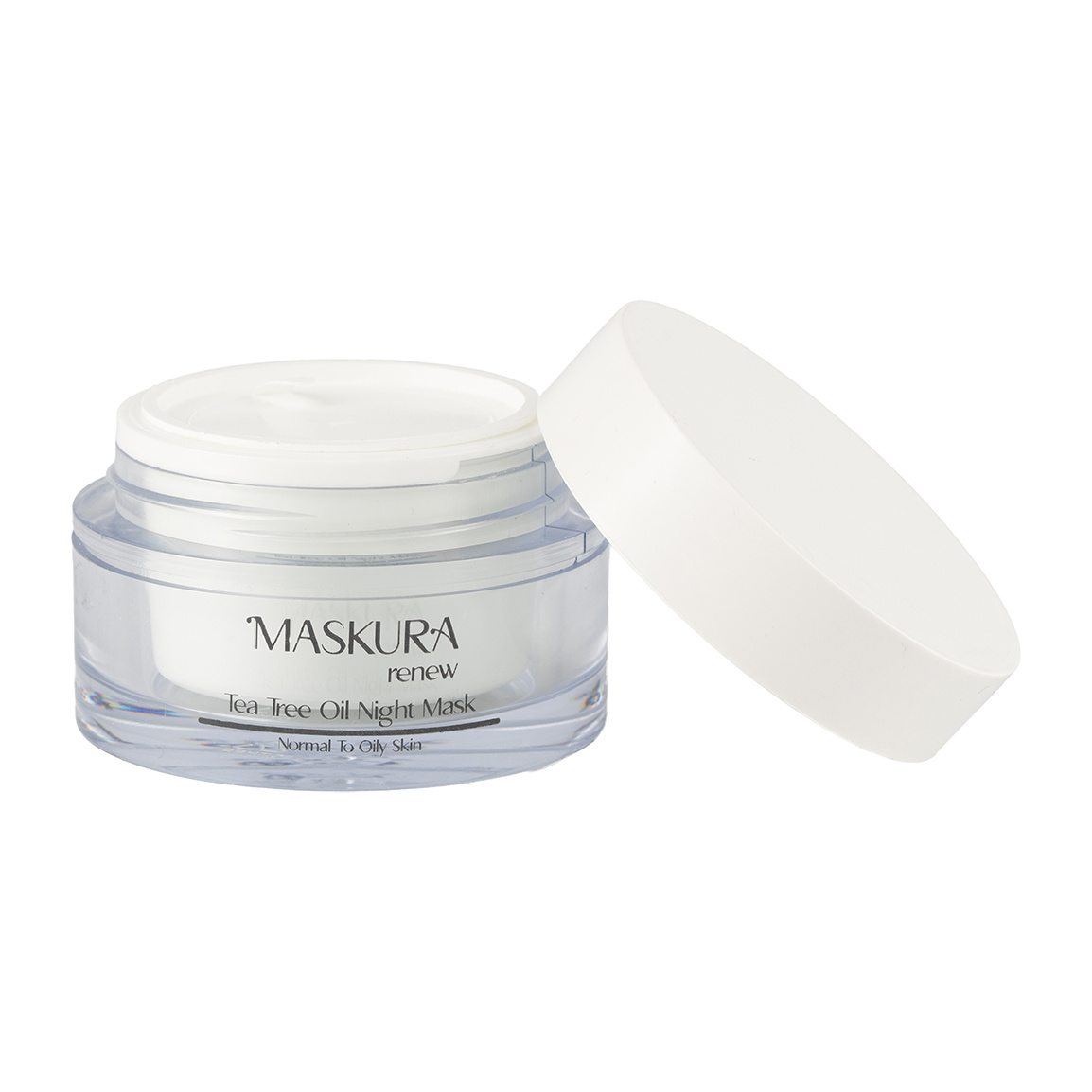 ماسک شب روغن درخت چای ماسکورا رنیو | Maskura renew tea oil night mask