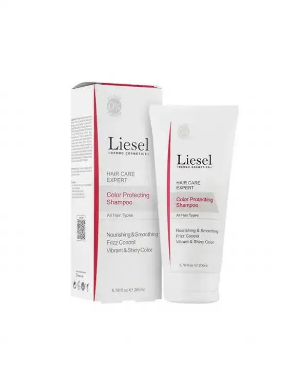 لایسل شامپو تثبیت کننده رنگ مو مناسب انواع موها | Liesel Color Protecting Shampoo All Hair Types