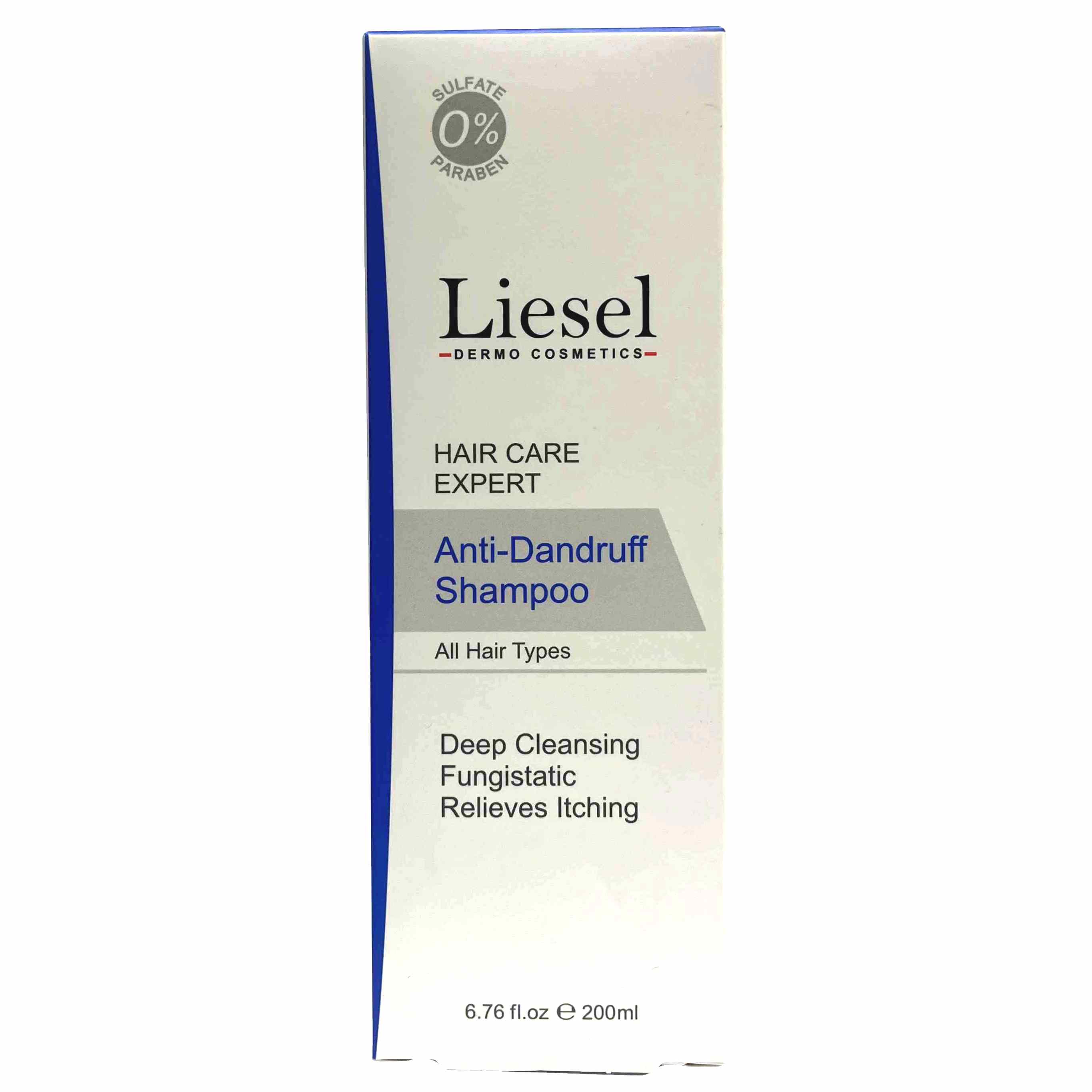 لایسل شامپو ضد شوره مناسب انواع موها | Liesel Anti-Dandruff Shampoo All Hair Types
