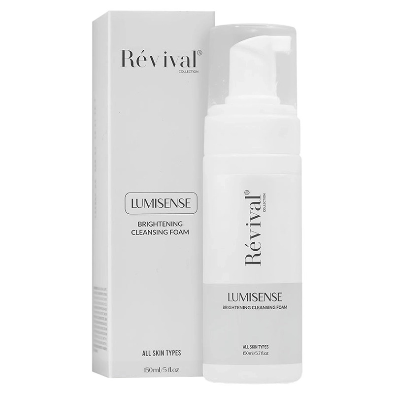 فوم شست‌وشوی صورت مناسب انواع پوست مدل لومیسنس کلکسیون رویوال | Revival Lumisense Brightening Cleansing Foam