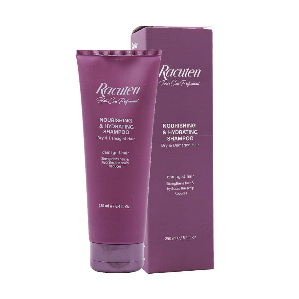 راکوتن شامپو مناسب موهای خشک و آسیب دیده | Racuten Nourishing And Hydrating Shampoo For Dry And Damaged Hair