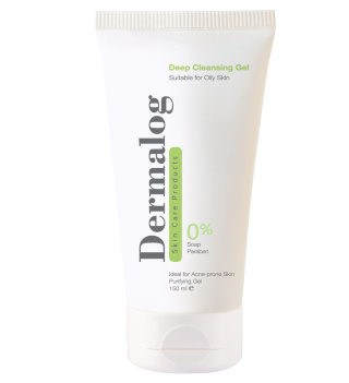 ژل شستشو مناسب پوست چرب درمالوگ | Dermalog Facial Deep Cleansing Gel For Oily Skin