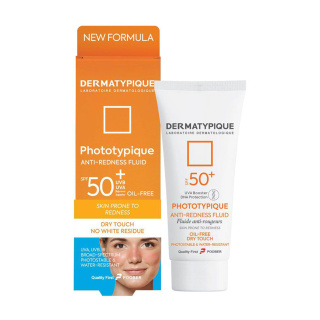 ضد آفتاب فلوئید مناسب پوست قرمز و حساس فتوتیپیک با spf 50 درماتیپیک | Dermatypique SPF50 Phototypique Sunscreen Anti Redness Fluid