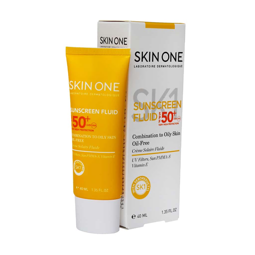 فلوئید ضد آفتاب پوست چرب اسکین وان | Skin One SPF50 Sunscreen Fluid