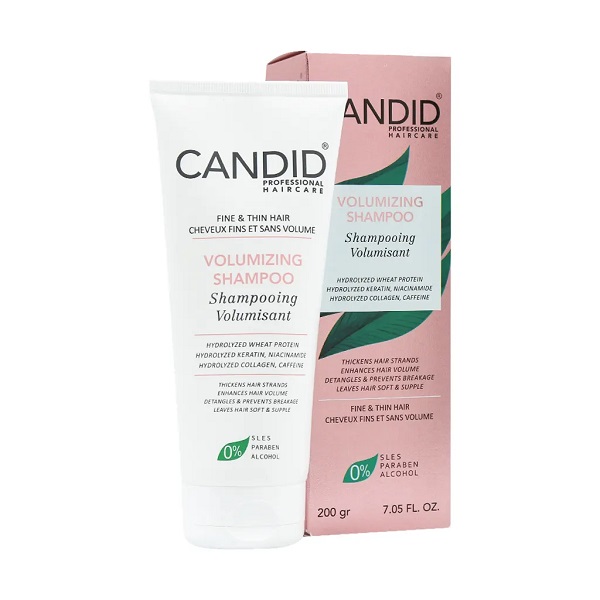 شامپو حجم دهنده ظاهری مناسب موهای نازک کاندید | Candid Volumizing Shampoo