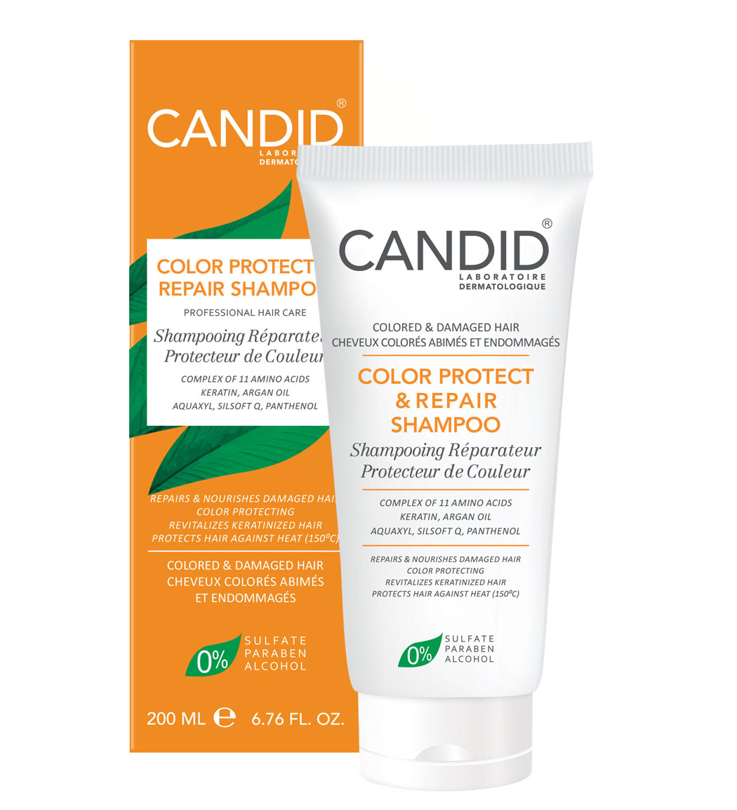 شامپو مناسب موهای رنگ شده کاندید | Candid Color Protect Hair Shampoo for Colored Hair