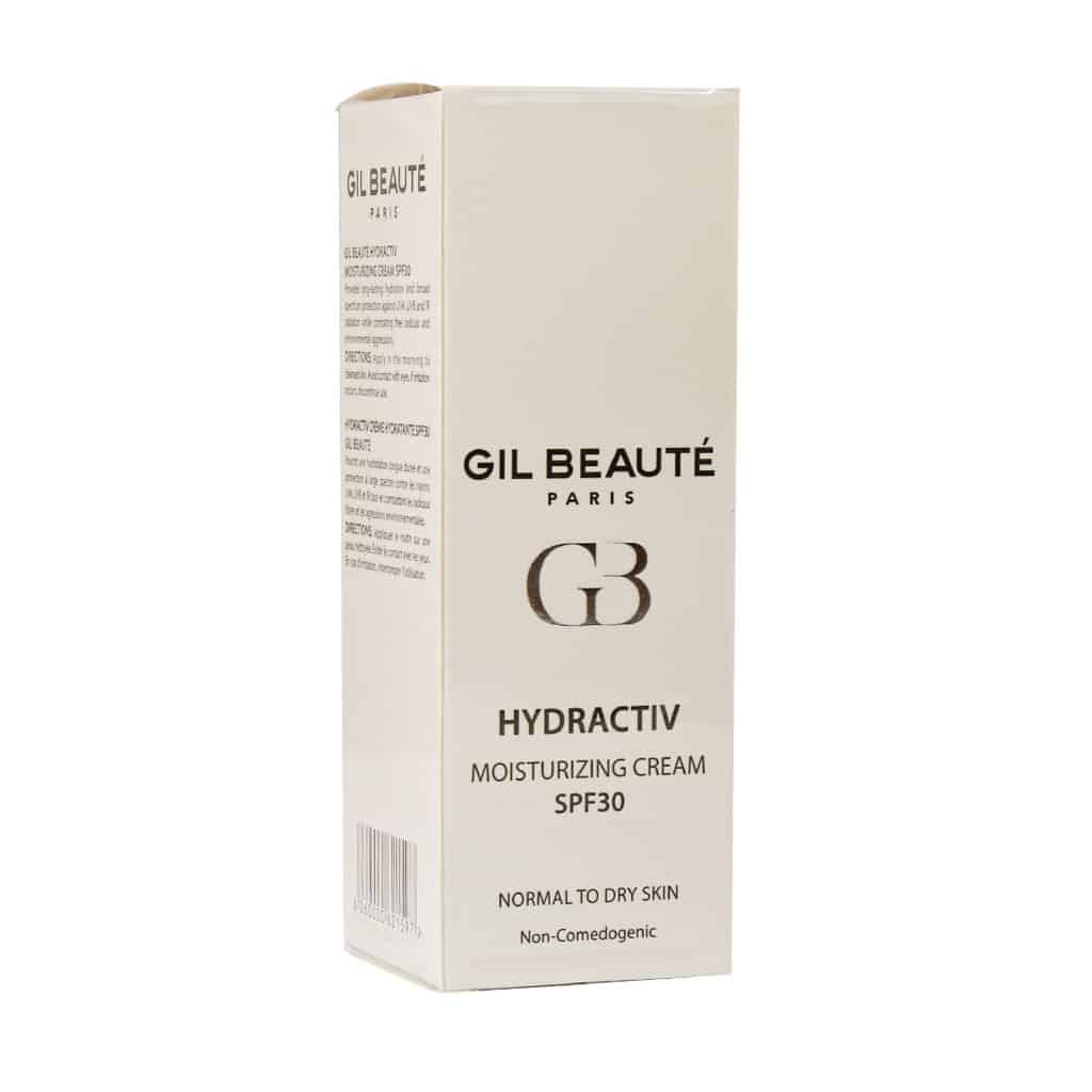 کرم مرطوب کننده ضد آفتاب SPF30 هیدرا اکتیو مناسب پوست نرمال تا خشک ژیل بوته | Gil Beaute Hydractiv SPF30 Moisturizing Cream