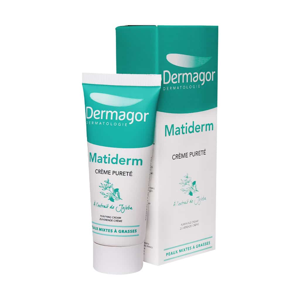 کرم مرطوب کننده و مات کننده پوست چرب و مختلط درماگور | Dermagor Moisturizing and Mattifying Cream for Oily and Combination Skin