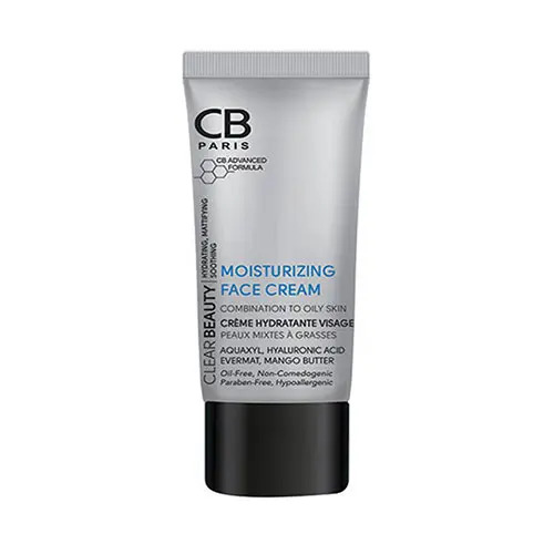 کرم مرطوب کننده صورت مناسب پوست مختلط و چرب سی بی پاریس | CB Moisturizing Face Gel-Cream