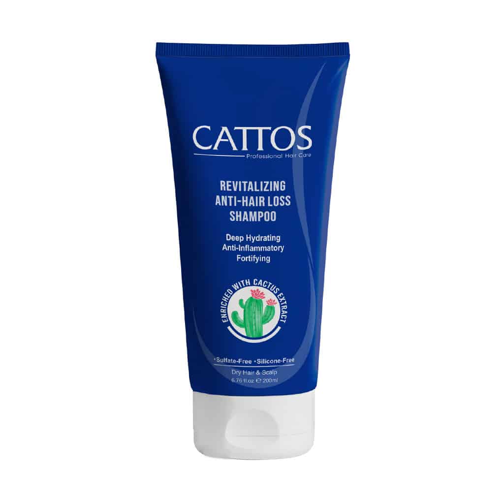 شامپو تقویت کننده مناسب موهای خشک کاتوس | Cattos Revitalizing Anti-Hair Loss Shampoo