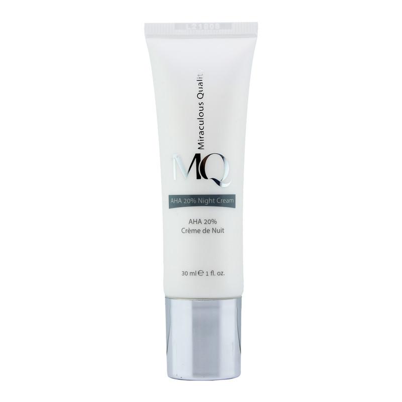 کرم شب آ-اچ-آ 20% ام کیو | MQ Night Cream AHA 20%