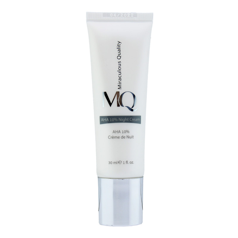 کرم شب لایه بردار آ-اچ-آ 10% ام کیو | MQ Night Cream AHA 10%