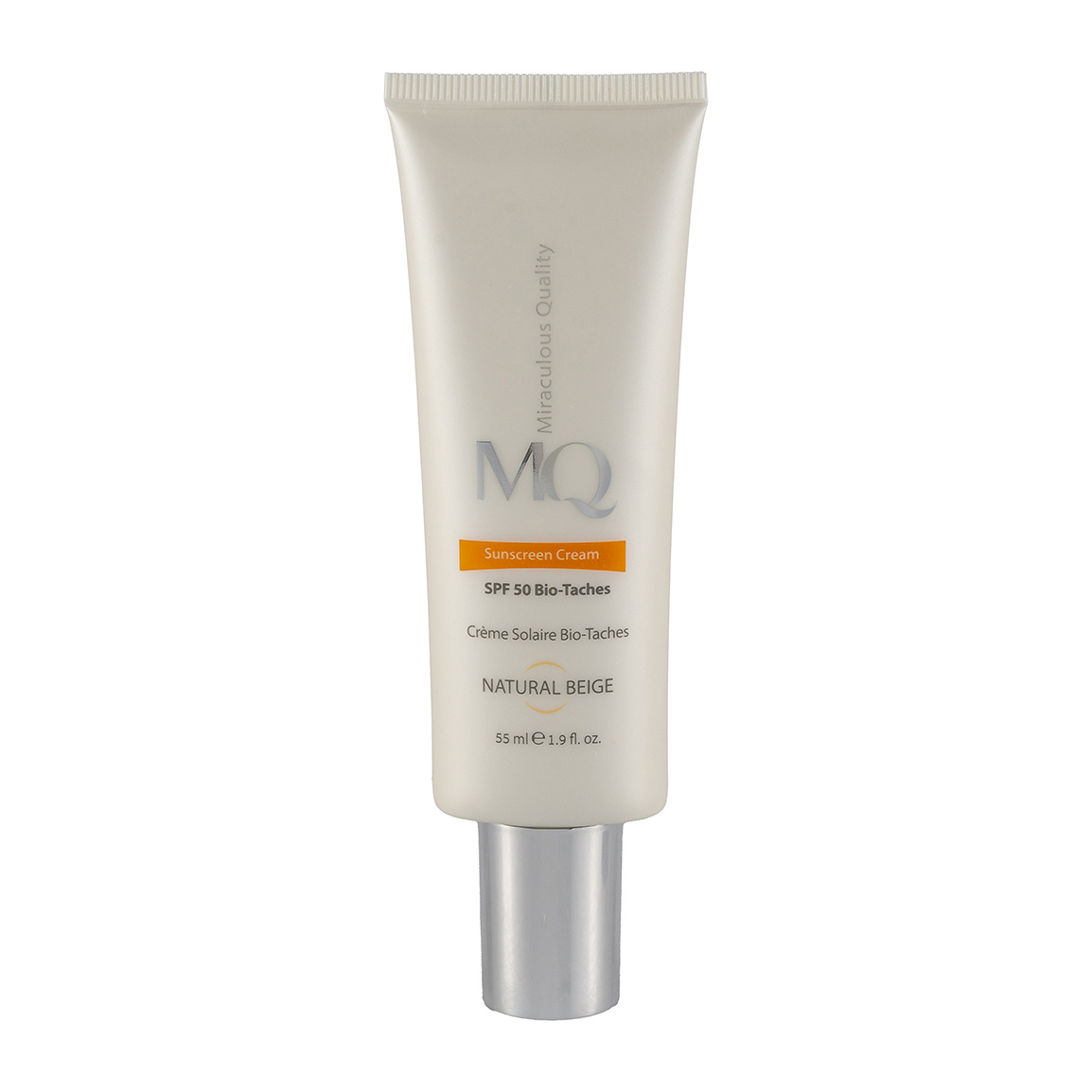 کرم ضد آفتاب و روشن کننده بژ طبیعی ام کیو | MQ Sunscreen Cream SPF 50 Bio-Taches Natural Beige