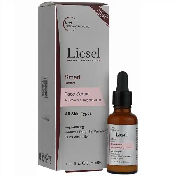 سرم ضد چروک حاوی رتینول لایسل | Liesel Anti-Wrinkle and Regenerating Face Serum