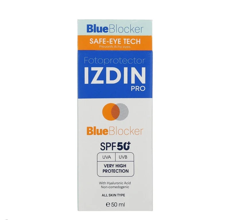 ضد آفتاب روشن کننده بلو بلاکر ایزدین پرو | IZDIN Pro Blue Blocker SPF +50