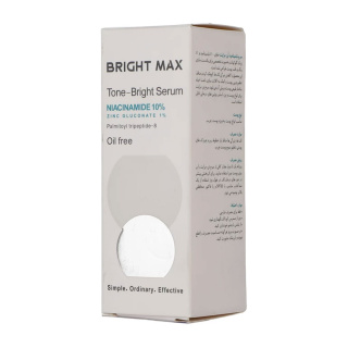سرم نیاسینامید تن 10 درصدبرایت مکس | Bright Max Tone Bright Niacinamide 10 Percent Serum