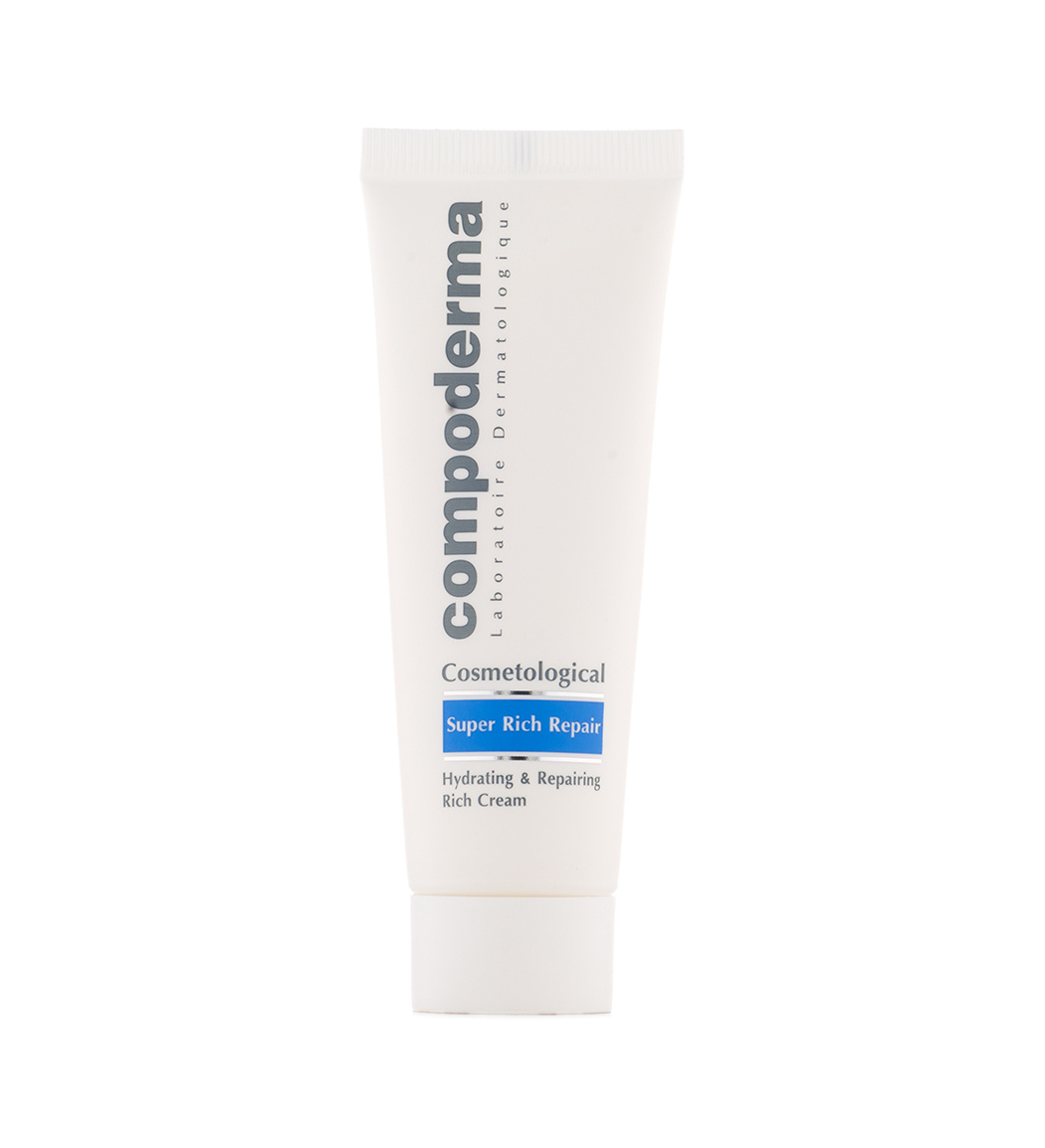 کرم مرطوب کننده و بازسازی کننده کامپودرما | Compoderma Hydrating & Repairing Rich Cream