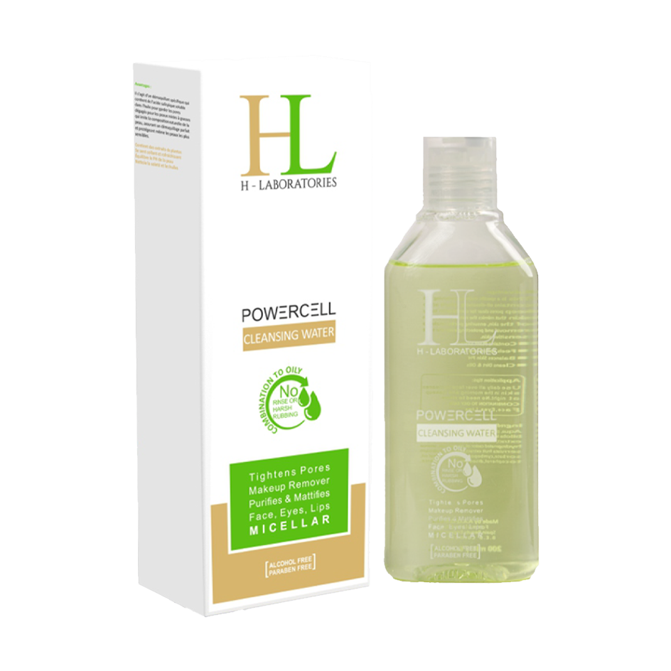 میسلار واتر پوست چرب اچ ال | HL Micellar Cleaning Water For Oily Skin