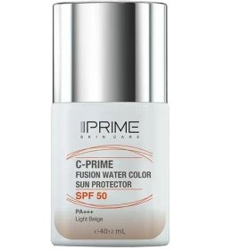 ضد آفتاب فیوژن واتر spf50 رنگی حاوی ویتامین سی بژ روشن پرایم | Fusion Water Color Sun Protector SPF50 PRIME