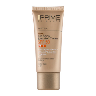 ضد آفتاب رنگی جوان کننده مناسب انواع پوست با SPF50 پرایم | prime tinted rejuvenating sunscreen cream