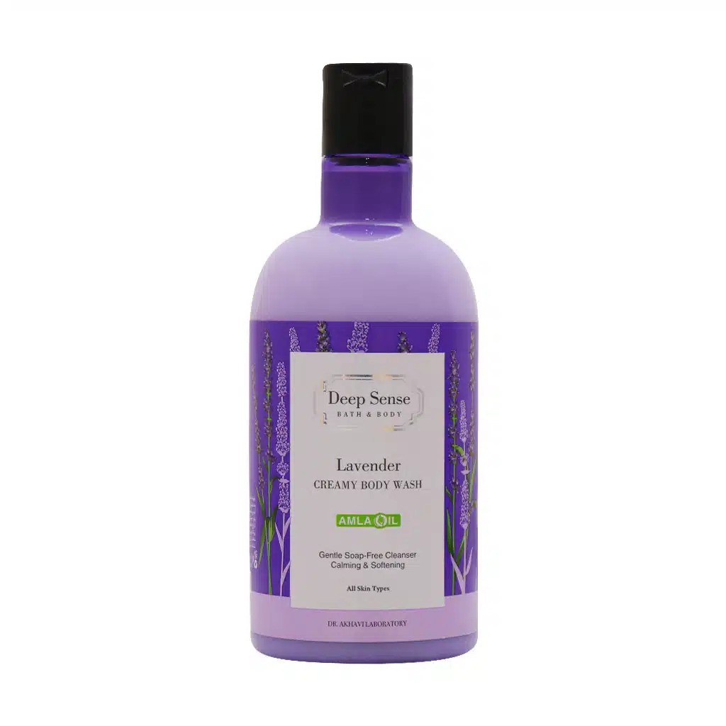 شامپو بدن کرمی لوندر مناسب انواع پوست دیپ سنس | Lavender Creamy Body Shampoo