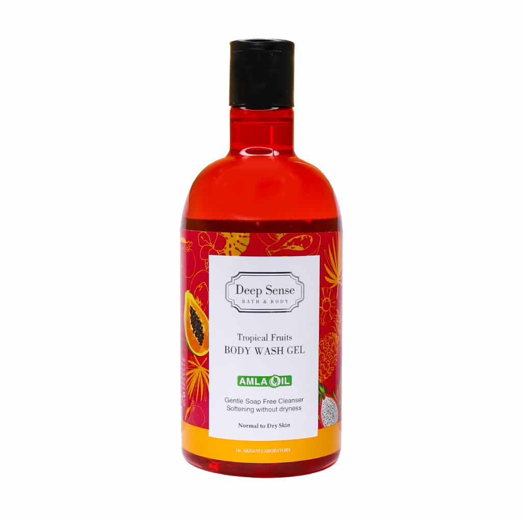 شامپو بدن تروپیکال مناسب پوست های خشک و معمولی دیپ سنس | Deep Sense Tropical Fruits Body Wash Gel