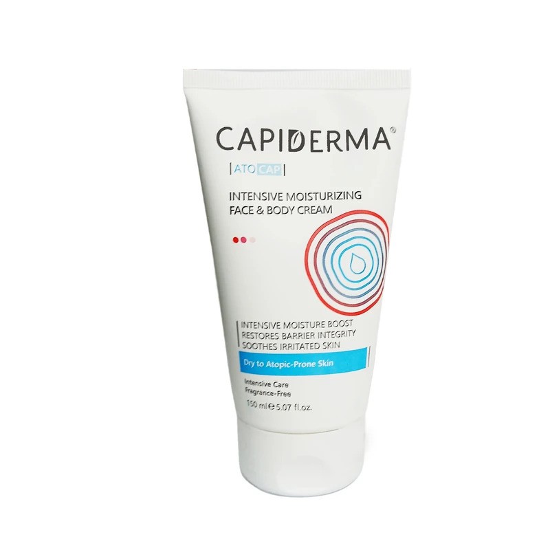 کرم مرطوب کننده برای پوست خشک و معمولی کپیدرما | capiderma hydra cap moisturizing cream for dry and normal skin