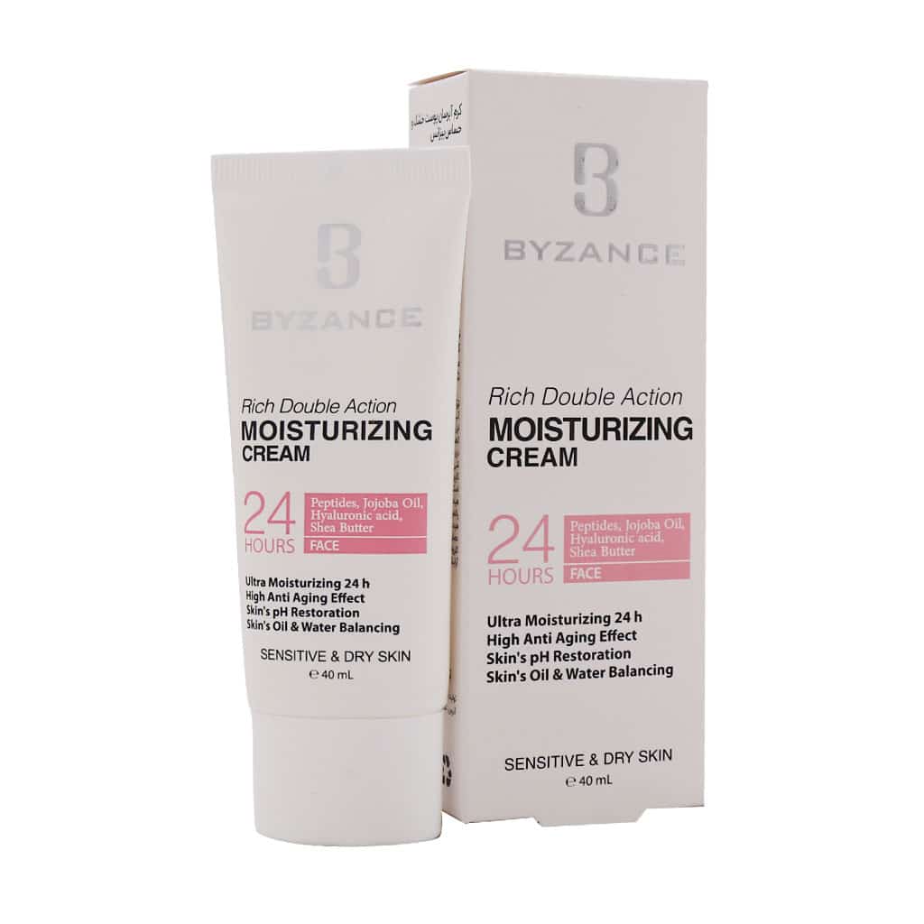 کرم آبرسان پوست خشک و حساس بیزانس | Byzance Rich Moisturizing Cream