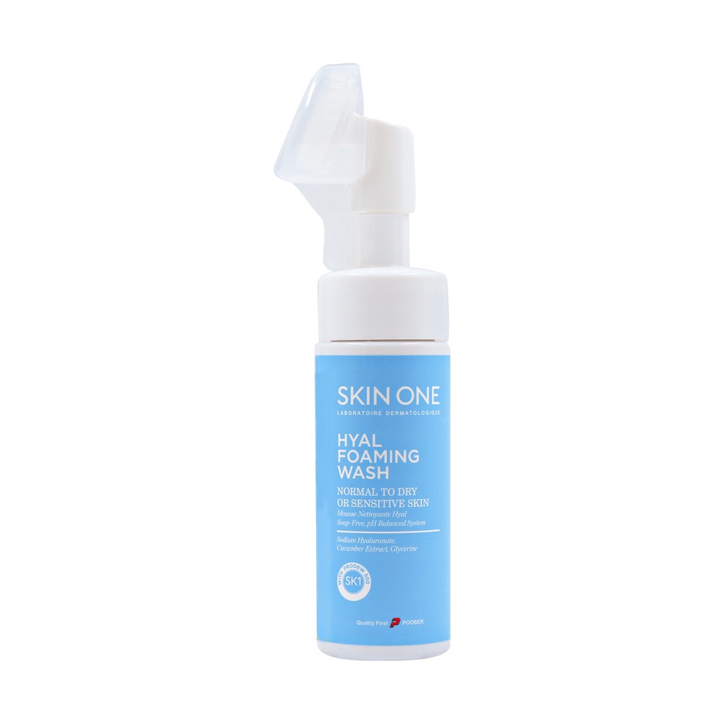 فوم شستشو صورت پوست نرمال تا خشک اسکین وان | Skin One Hyal Foaming Wash