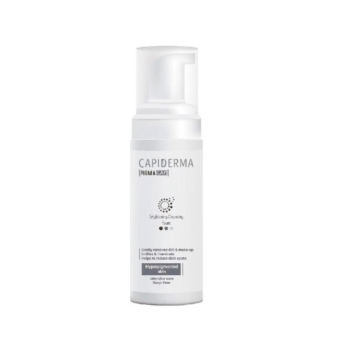 فوم شستشو و روشن کننده مدل پیگما کپ کپیدرما | Capiderma Pigma Cap Brightening Cleansing Foam