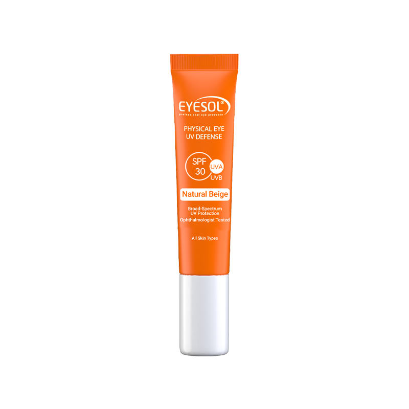 ضد آفتاب دور چشم رنگی آیسول | Eyesol Physical Tinted Spf30 Eye Uv Defense Cream