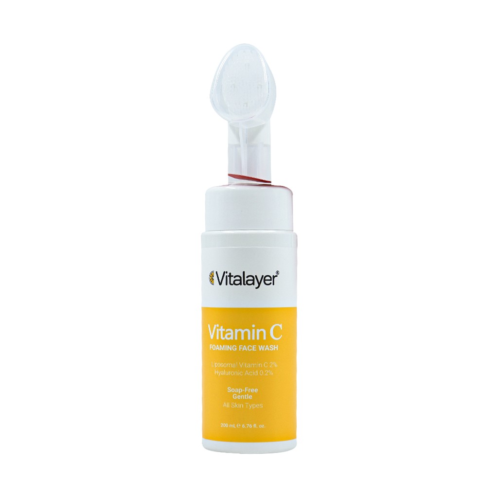 فوم شستشوی صورت ویتامین C ویتالیر | Vitalayer Vitamin C Foaming Face Wash